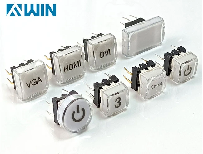 audio illuminated push-button switch